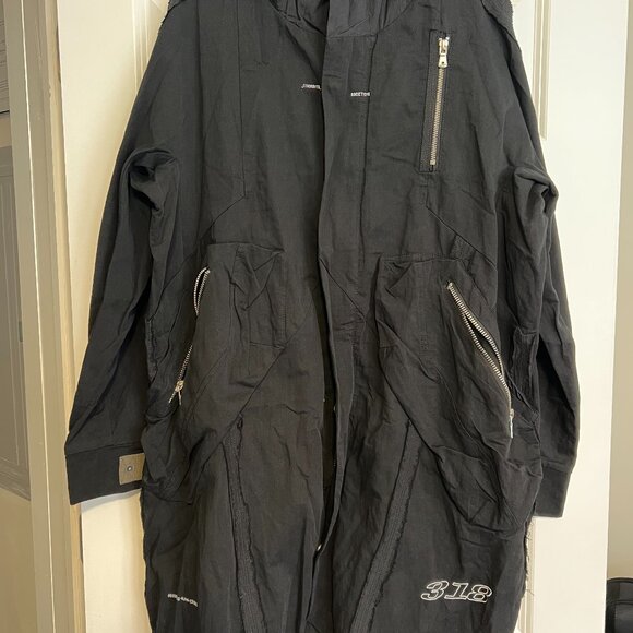 Oversized Military-Inspired Streetwear Jacket - Size M/L - Picture 4 of 5